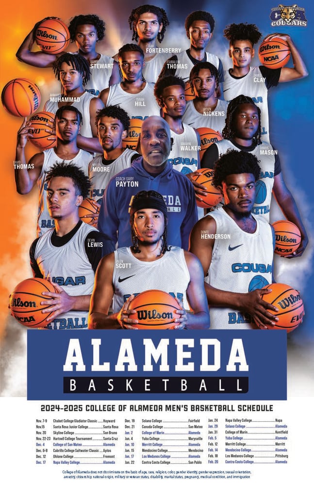 CoA Mens Basketball 2024-25 Schedule