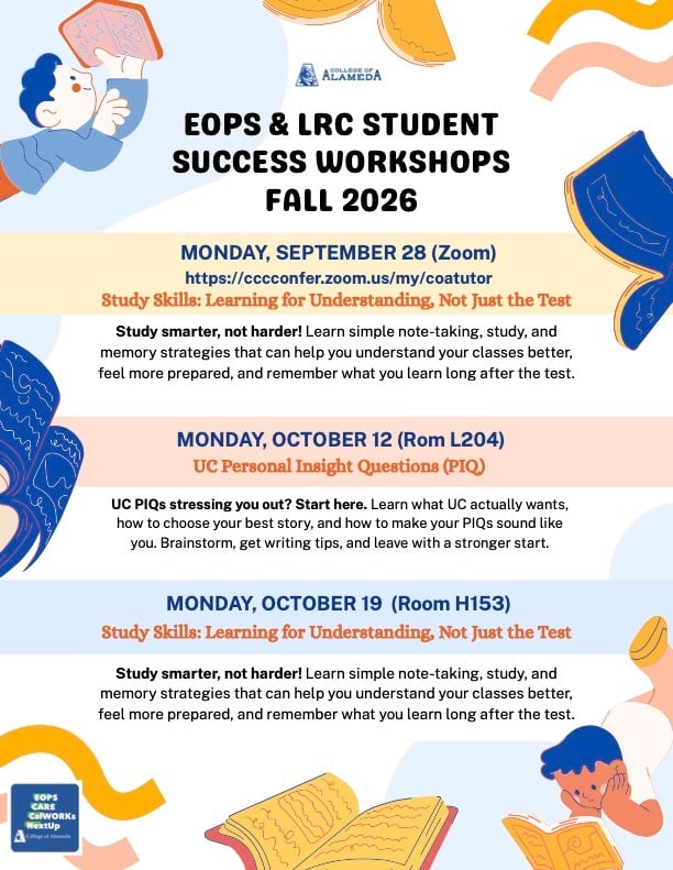 EOPS & LRC Workshops