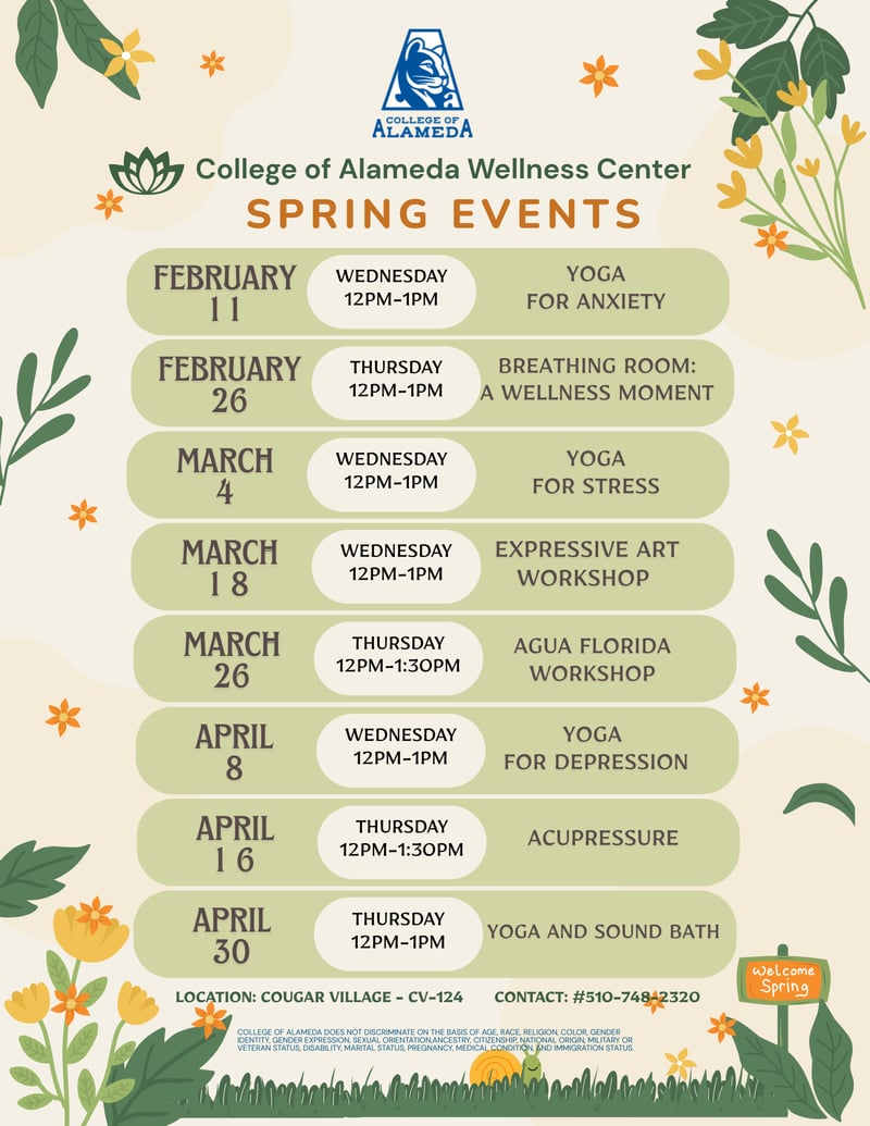 Wellness Center Events