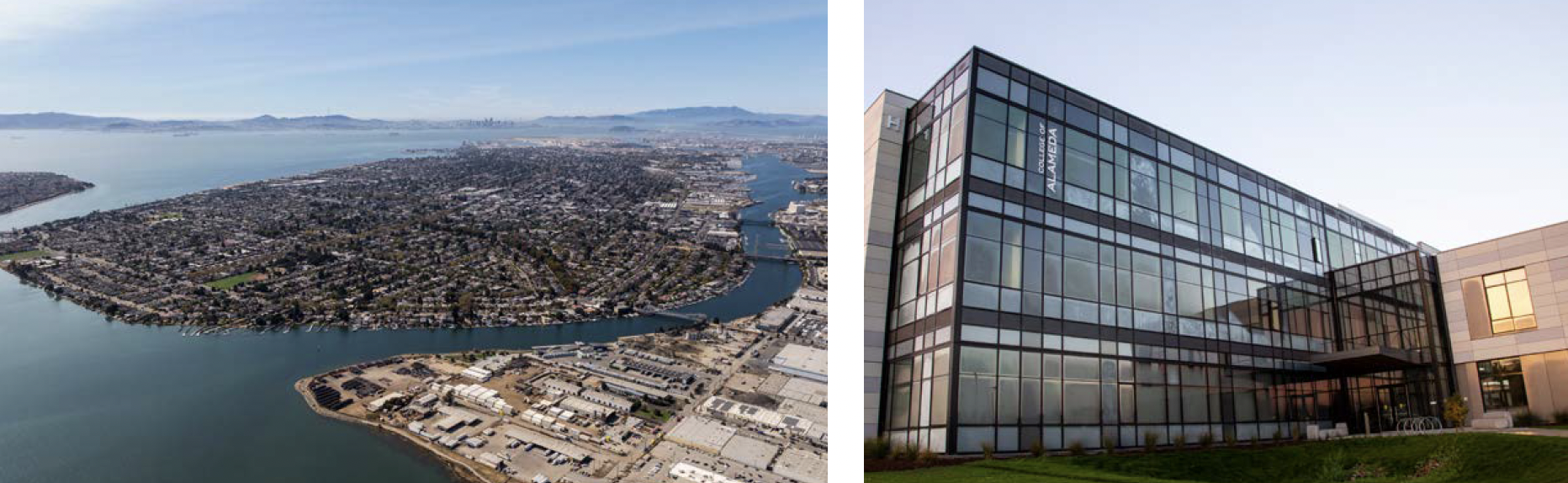 The island of Alameda; College of Alameda