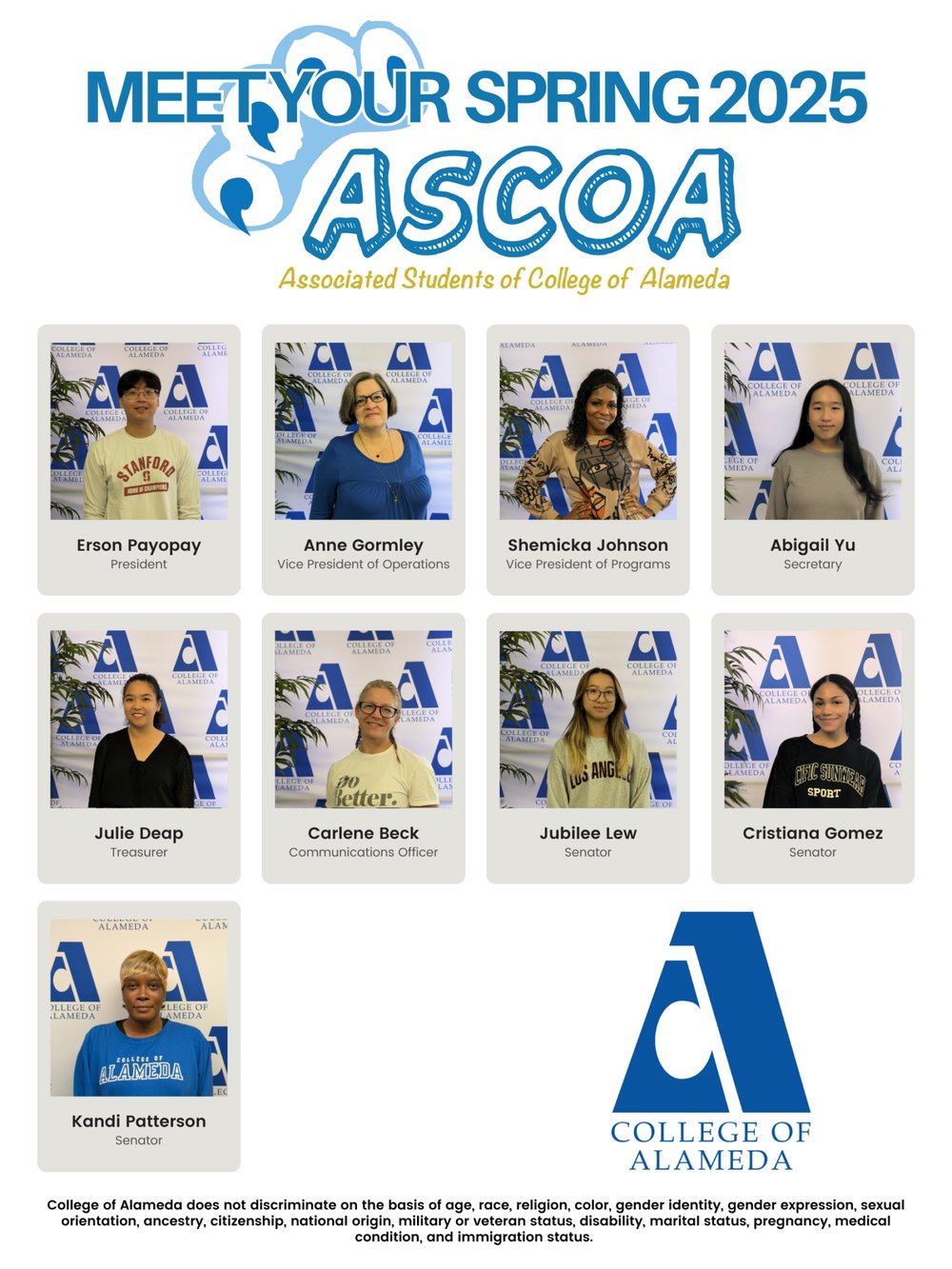 Spring 2025 ASCOA Members