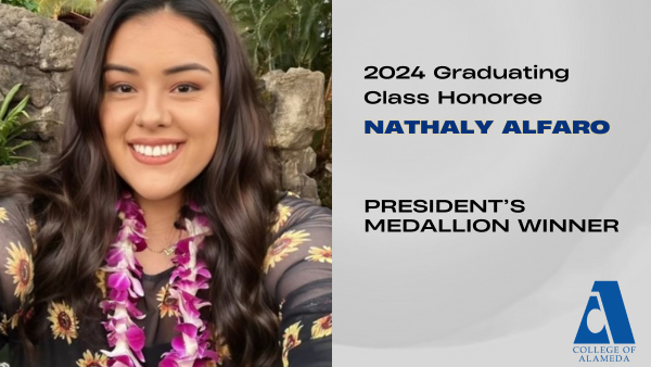 President's Medallion Winner - Nathaly Alfaro