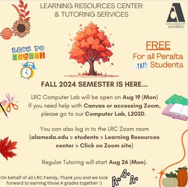 LRC Tutoring Flyer