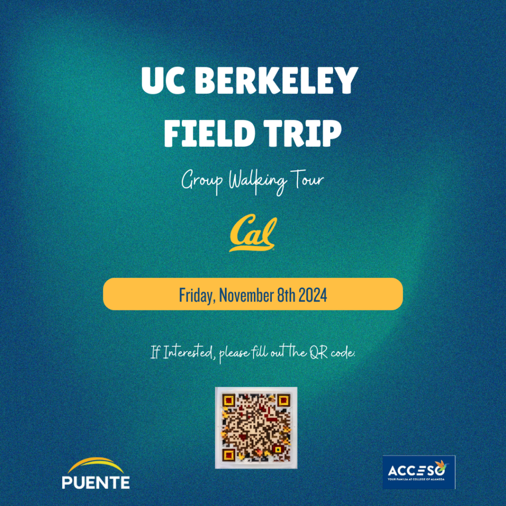 UC Berkeley Flyer with QR code for registration.